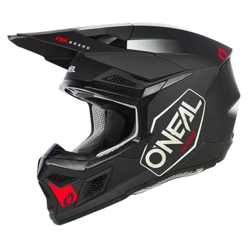 Helma na motorku ONEAL O´Neal přilba 3SRS HEXX černá/bílá/červená Barva: černá/bílá/červená, Velikost: XS
