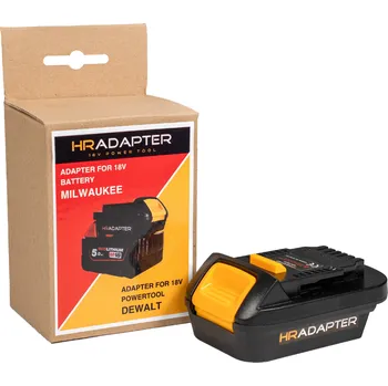 Adaptér MILWAUKEE na DEWALT