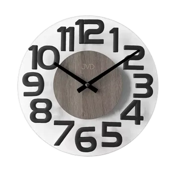 Hodiny JVD Luxusní skleněné designové hodiny JVD HT098.3 (POŠTOVNÉ ZDARMA!)