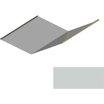 Střešní lemovaní Úžlabí RS625S-135 SP 25 RAL 9006 stříbrná