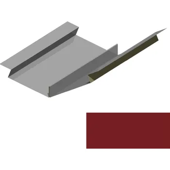 Střešní lemovaní Úžlabí RS725V-135-40 SP 25 RAL 3011 červenohnědá