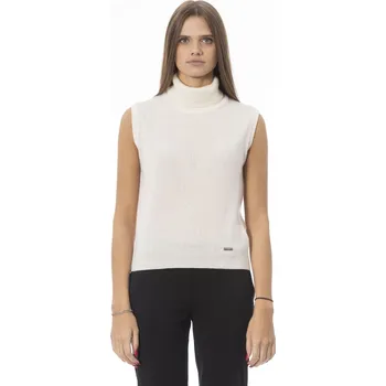 Dámský svetr Dámský svetr NW1192SF_VOLTERRA Baldinini Trend Barva: Bílá, Velikost: L