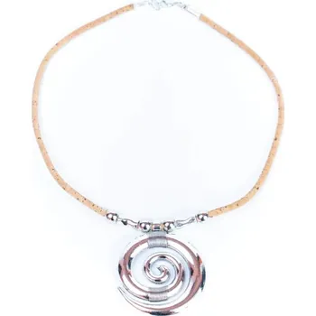 Kabelka Korkový náhrdelník - Spirála