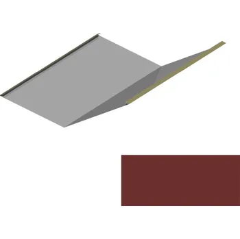 Střešní lemovaní DEK úžlabí RS500S-135 SP 35 TEX 2R17A cihlově hnědá