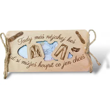 JarisWood Dárková karta pro ženy Věnování na zadní straně: Bez věnování