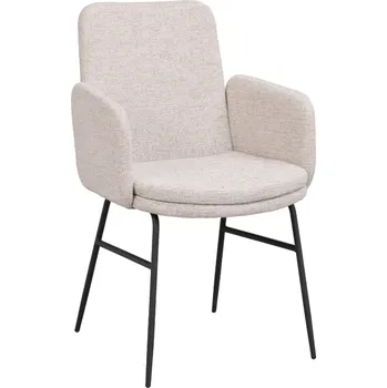 Jídelní židle Světle béžová čalouněná jídelní židle ROWICO CONKLIN