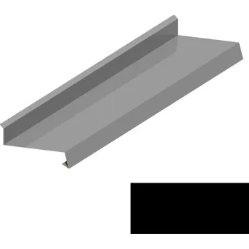 Oplechování římsa RS200S SP 25 2N156 černá 0,5 mm 2 bm