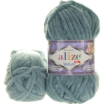 Alize Velluto šedá 428