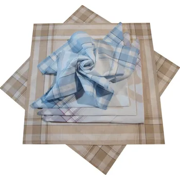 Látkový kapesník Etex s.r.o Pánské látkové kapesníky bavlněné 6ks