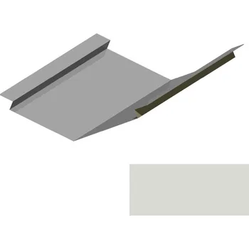 Střešní lemovaní Úžlabí RS625Z-135-30 SP 25 RAL 9002 šedobílá