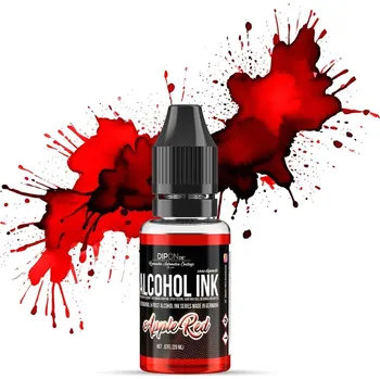 DIPON Apple Red - Červený alkoholový inkoust 20 ml