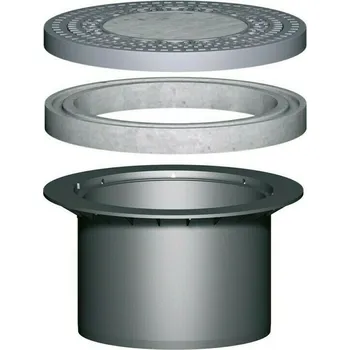 Kanalizační potrubí Nástavec vyrovnávací Graf pro BEGU poklop