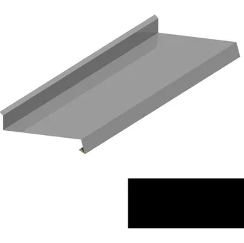 Střešní lemovaní Oplechování římsy RS250S PU 50 MAX MN131 černá