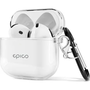 Pouzdro na mobilní telefon Epico kryt pro Airpods 4 čirý Čirá