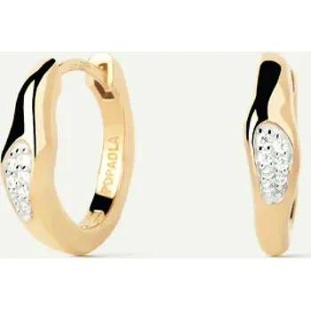 Náušnice PDPAOLA Náušnice Onda Hoops