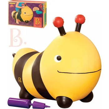 Hopsadlo B-TOYS Baby hopsadlo nafukovací čmelák Bizzi skákadlo set s pumpičkou