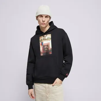 Pánská mikina Jordan Mikina S Kapucí M J Jm Chimney Flc Po Černá M