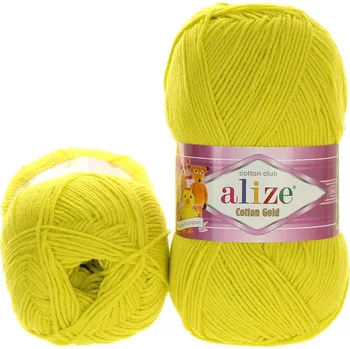 Galanterie Alize Cotton Gold limetka 668