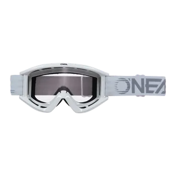 Motocyklové brýle ONEAL O´Neal brýle B-ZERO bílá Barva: Bílá, Velikost: One Size