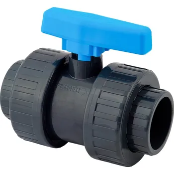Poolservis Bazénový kulový dvoucestný ventil 20 mm Plimex