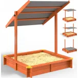 Deuba Pískoviště Max se stříškou - 140x140 cm