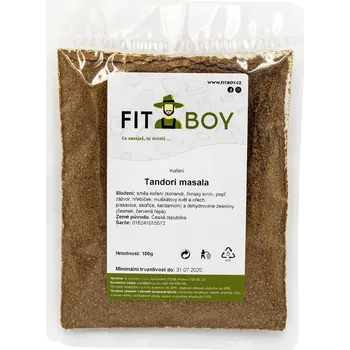 Koření FITBOY Tandori masala 100g 100g