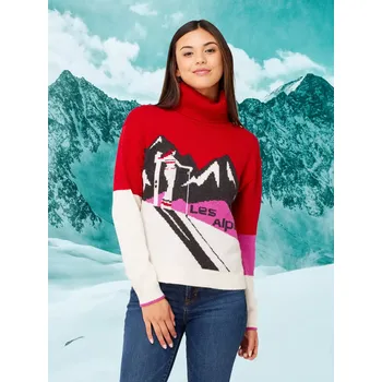 Dámský svetr Dámský rolák Krimson Klover Les Alpes 620