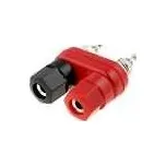 SCI Zásuvka banánek 4mm 10A 60VDC průměr Ø12,5mm niklovaný povrch