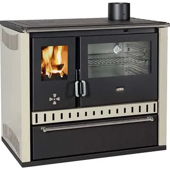 Krbová kamna Sporák teplovodním výměníkem PRITY GT W10 FI G DR