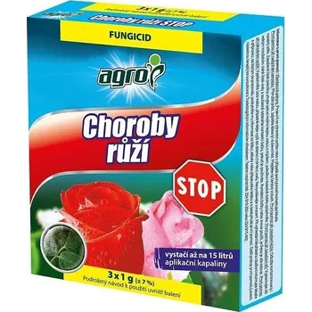 Fungicid Choroby růží STOP - 3x1 g