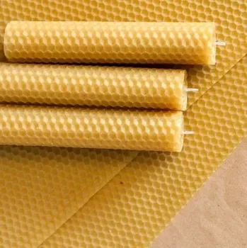 Výroba svíčky Vyrobeno v EU - Plát včelího vosku + knot na motané svíčky