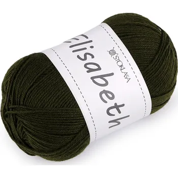 Příze Pletací vlněná příze Elisabeth 100 g