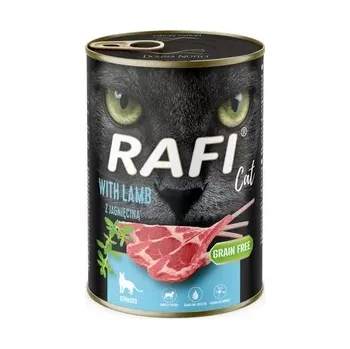Krmivo pro kočku RAFI Cat Adult Sterilised s jehněčím 400g