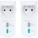 zásuvka dálkově ovládaná, venkovní IP44, 2ks, rozšiřující sada, IP44, dosah 30m