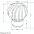 Komín Dalap Sky Axis ventilační rotační hlavice