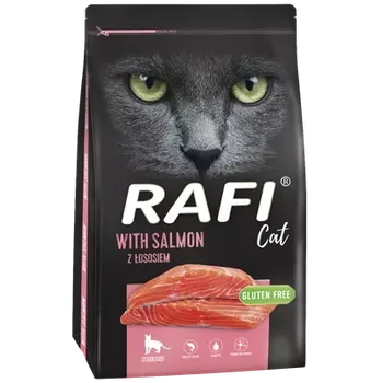 Krmivo pro kočku Rafi Cat suché krmivo pro sterilizované kočky s lososem 1,5 kg