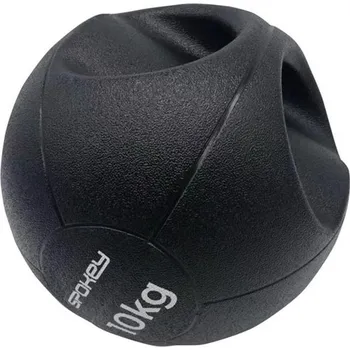 Fitness Spokey Gripi medicinbal s úchyty 10kg