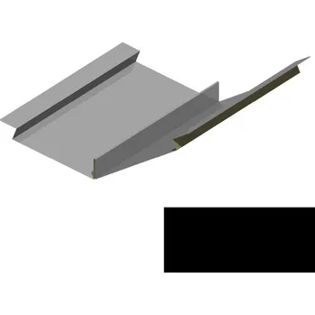 Střešní lemovaní Úžlabí RS725V-135-30 PU 50 MAX MN131 černá