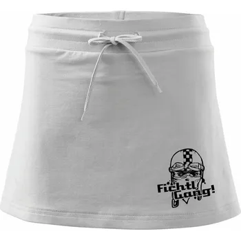 Dámská sukně Fichtl Gang! - Sportovní sukně - two in one - S ( Bílá )