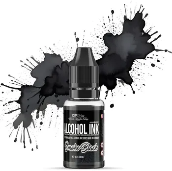 DIPON Smoke Black - Alkoholový inkoust 20 ml