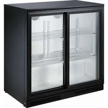 Minibar CS 7455A 1315 černý posuvné dveře