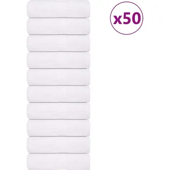 Utěrka Ručníky pro hosty FROGN 50 ks bílé 30x50 cm 360 g/m² IM_136648