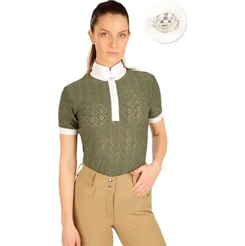 Dámské tričko Litex Triko dámské závodní Barva: Khaki, Velikost: M