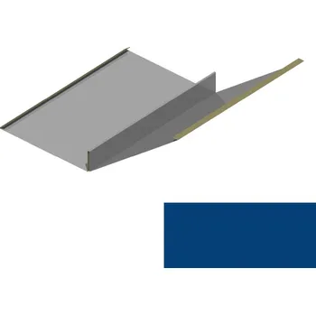 Střešní lemovaní Úžlabí RS625D-135 SP 25 RAL 5010 modrá