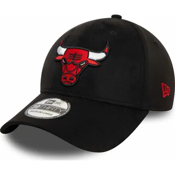 Módní doplněk NEW ERA kšiltovka - 3930 NBA Faux suede 39thirty CHICAGO BULLS (BLK) velikost: L/XL