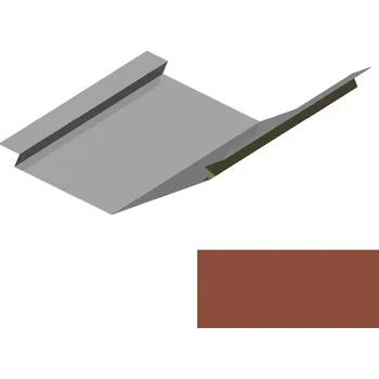 Střešní lemovaní Úžlabí RS625Z-135-30 SP 35 TEX 2M38A cihlová