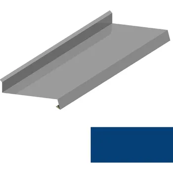 Střešní lemovaní Oplechování římsy RS250S SP 25 RAL 5010 modrá