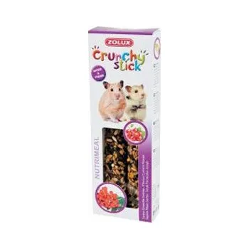 Krmivo pro hlodavce Pochoutka CRUNCHY STICK rybíz/jeřabina pro křečkyZolux