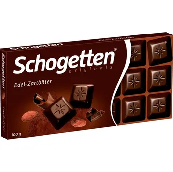 Čokoláda Ludwig Schocolade Schogetten Hořká 50% čokoláda 100g 100g