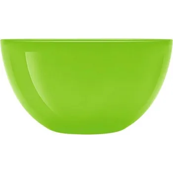 Love Plates Barevná skleněná miska Lime 12 cm